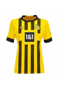 Fotbalové Dres Borussia Dortmund Dámské Domácí Oblečení 2022-23 Krátký Rukáv